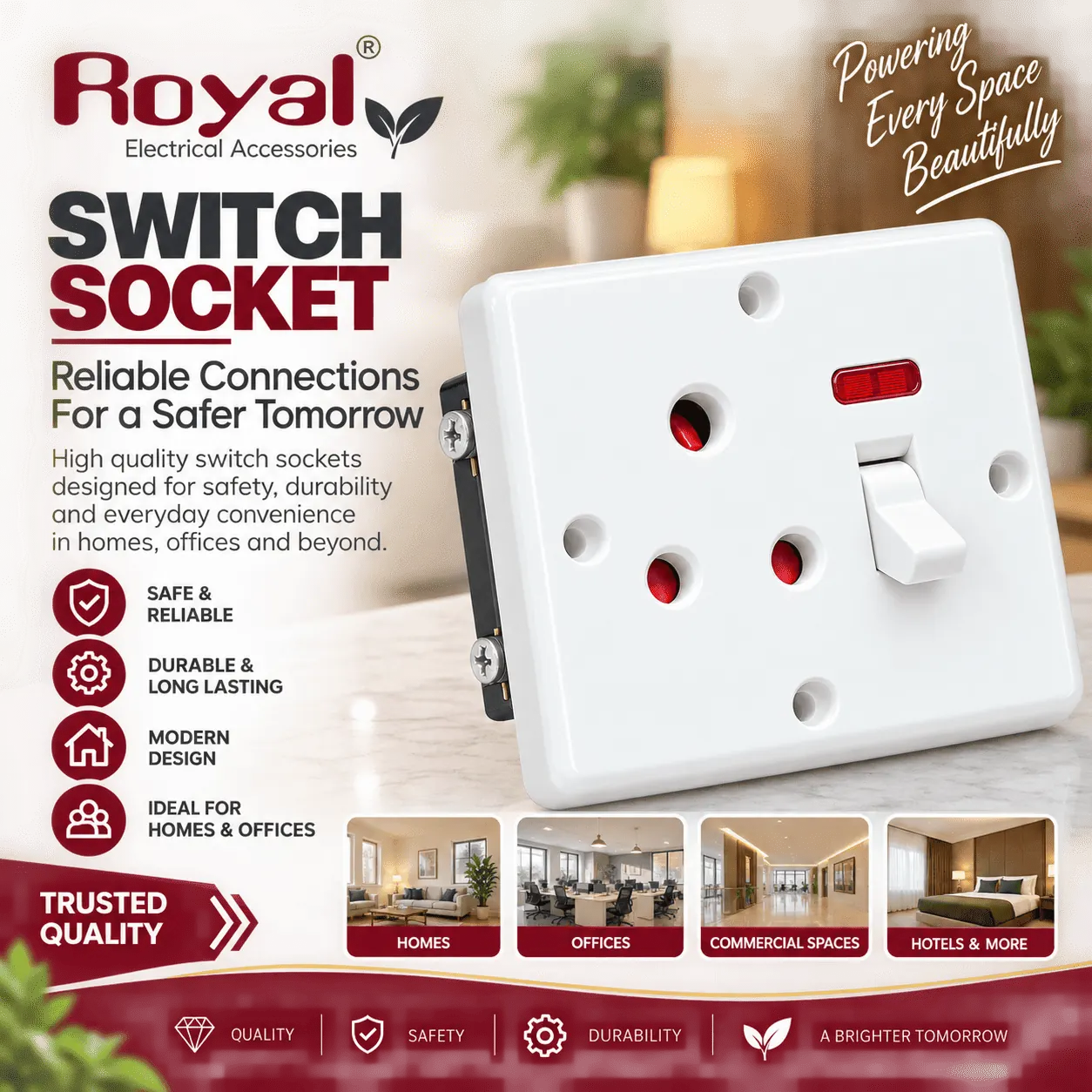 Power Plugs Switch Sockets